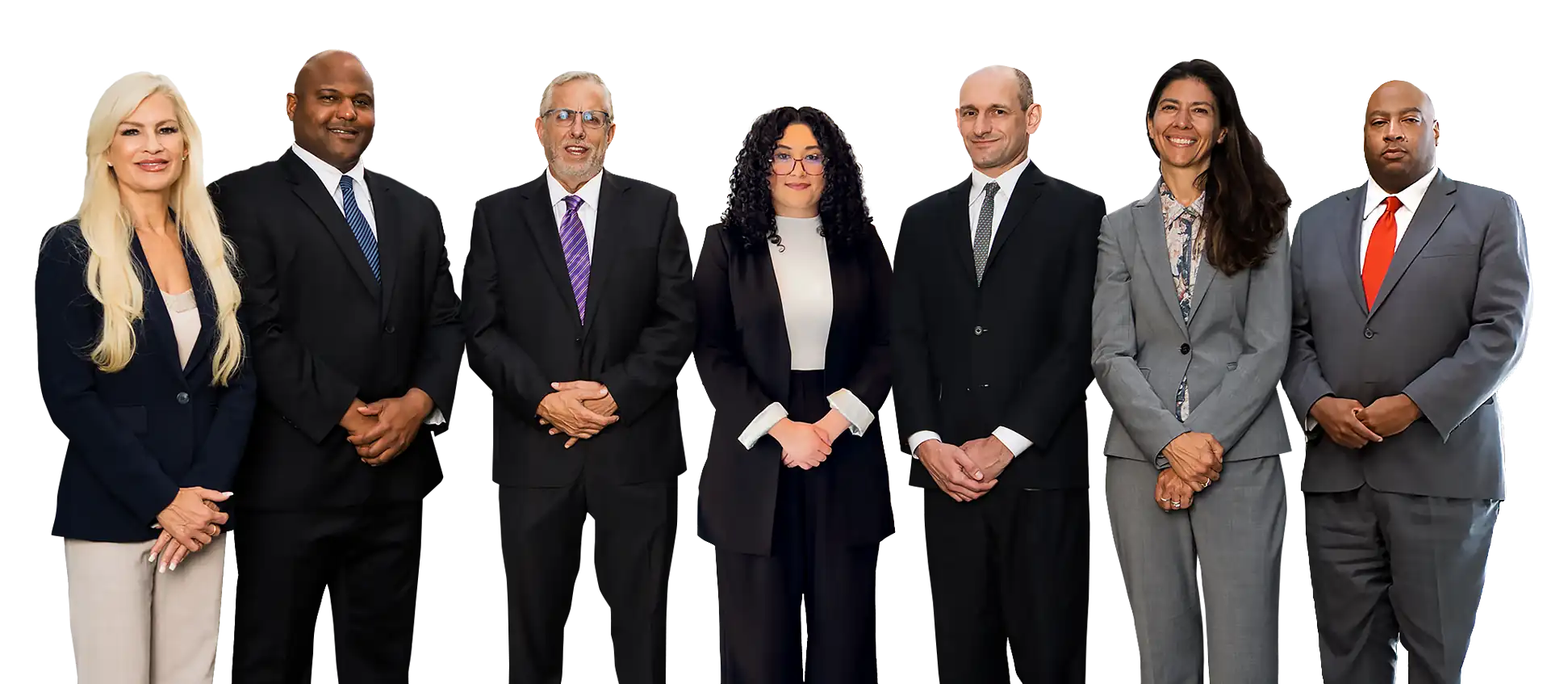 Ellis Law Lawyer Group Standing Lineup